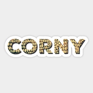 Corny Sticker